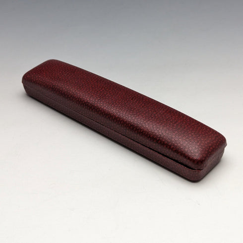 British Vintage Yard O' Red Rolled Gold Propelled Pencil in Case